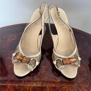 Gucci women slide sandals, size 7.5